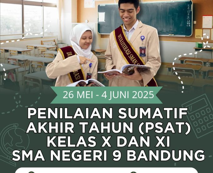SMAN 9 Bandung Laksanakan Penilaian Sumatif Akhir Tahun untuk Kelas X dan XI