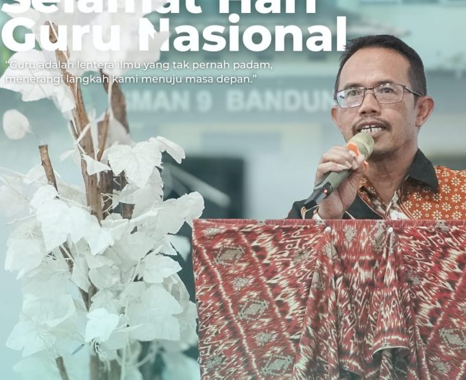 Peringatan Hari Guru Nasional 2025 di SMA Negeri 9 Bandung Berlangsung Khidmat dan Penuh Apresiasi