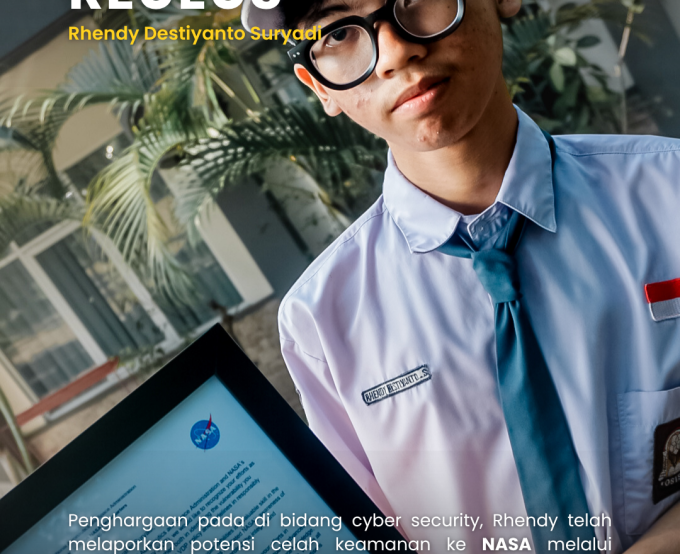 Siswa SMAN 9 Bandung, Rhendy Destiyanto Suryadi, Raih Penghargaan dari NASA Atas Temuan Celah Keamanan