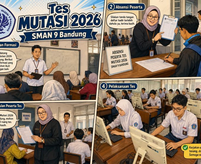 SMAN 9 Bandung Gelar Tes Mutasi Siswa Tahun 2026