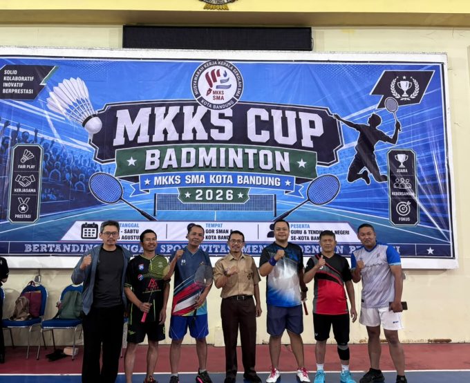 Pererat Silaturahmi dan Sportivitas, SMAN 9 Bandung Berpartisipasi dalam MKKS Cup Badminton 2026