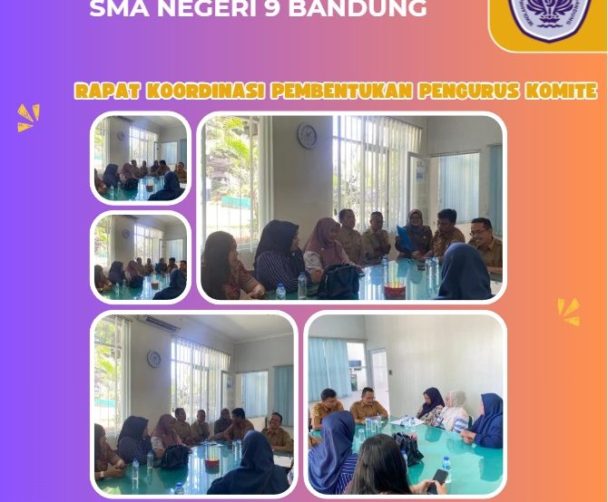 Pembentukan Pengurus Komite Sekolah SMA 9 Bandung